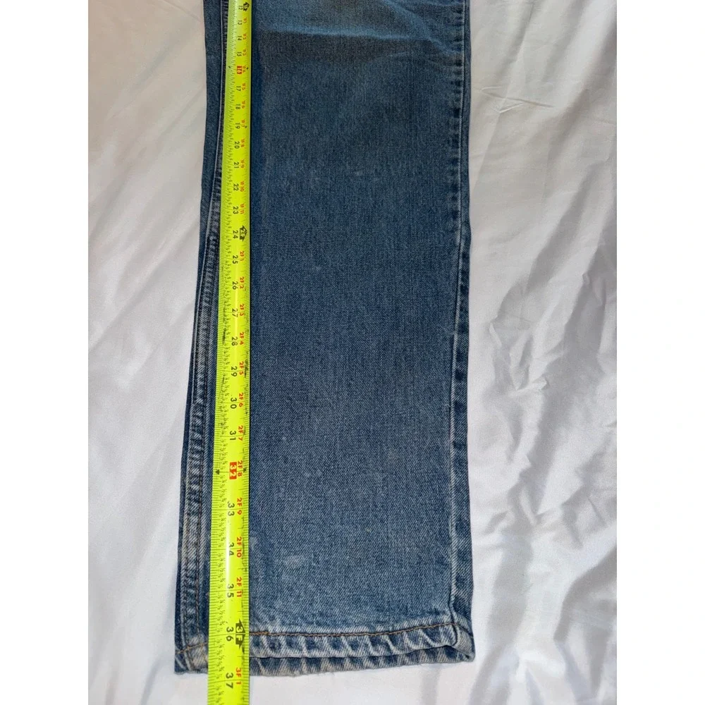 Vintage Levis 560 Comfort Fit Jeans Paper Tag 36x36 Medium Wash Blue Tapered Leg